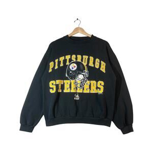 Vintage NFL Pittsburgh Steelers Football Sweatshirt Crewneck Medium